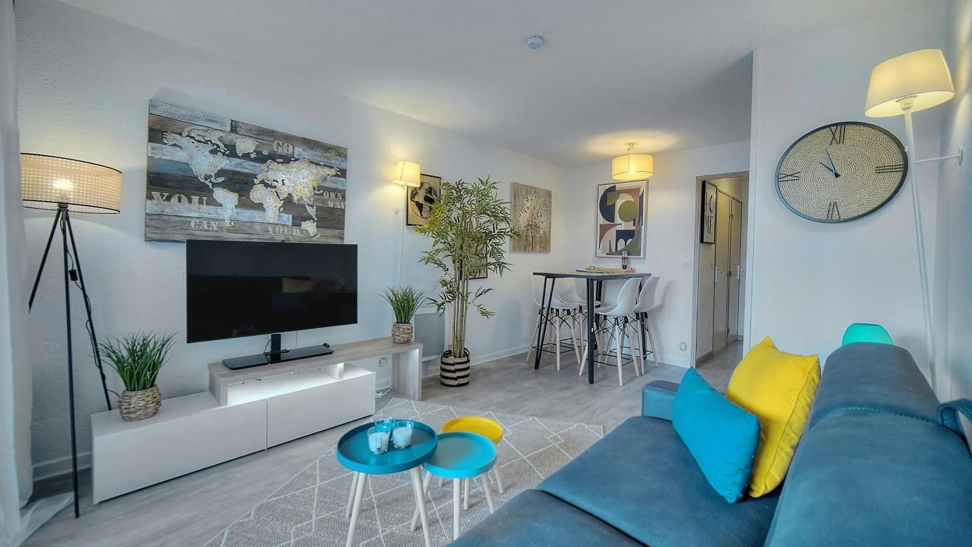 קאן Palm Beach 128 - Appartement Dans Residence Clim - Wifi Proche Mer