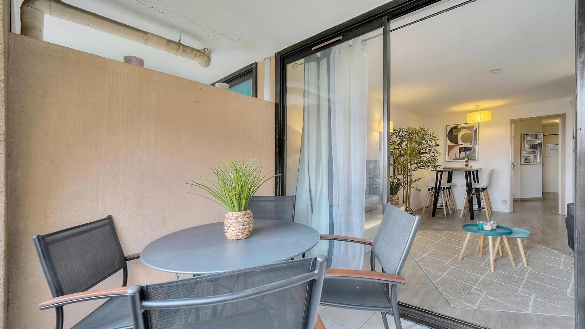 קאן Palm Beach 128 - Appartement Dans Residence Clim - Wifi Proche Mer צרפת