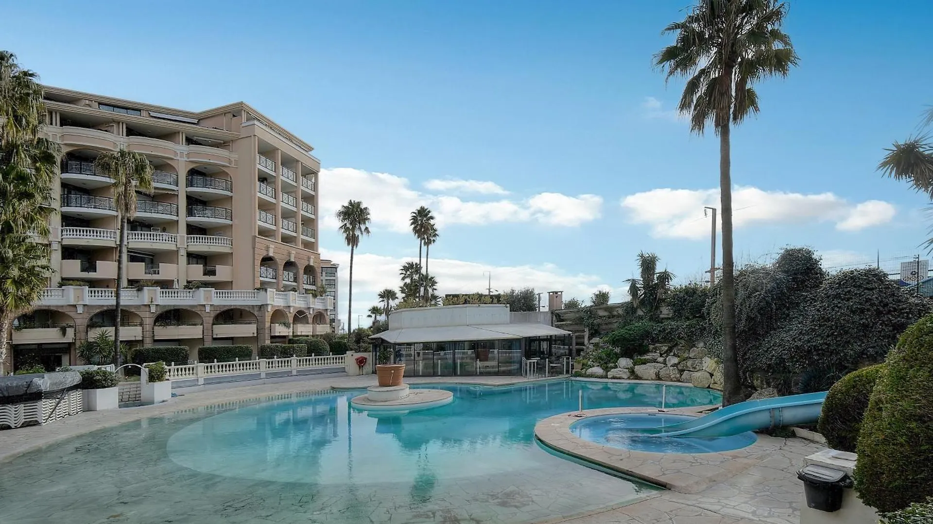 Palm Beach 128 - Appartement Dans Residence Clim - Wifi Proche Mer Κάννες